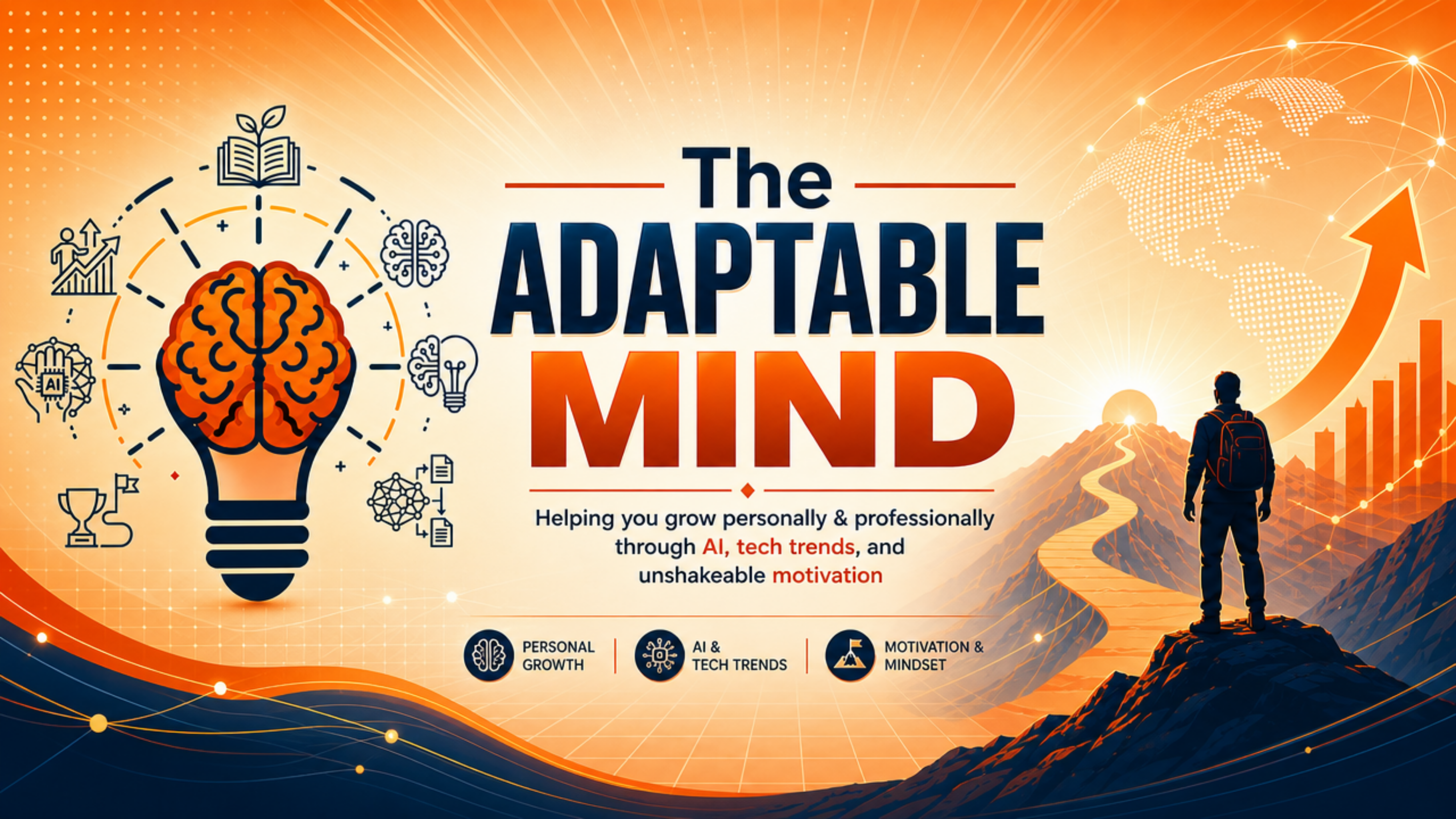 The Adaptable Mind — helping you grow personally and professionally through AI, technology trends, and motivation